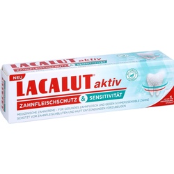 Lacalut, Zahnpasta, Lacalut aktiv Zahnfleischschutz & Sensitivität, 75 ml ZCR (75 ml)