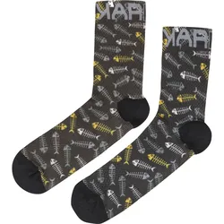 Karpos Green Fire Socks black/ombre blue/lemon curry (043) S