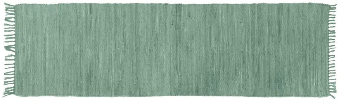 Tapis de couloir vert céladon 60 x 200 cm AUBAGNE