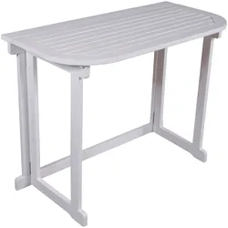 Gartentisch GARDEN PLEASURE "MANILA", weiß (weiß, weiß, weiß, weiß, weiß, weiß, weiß), B:76cm H:50cm T:50cm, Tische