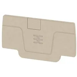 50St.Weidmüller AEP 2C 2.5 Abschlussplatte (Klemmen), 52.75 mm x 2