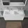 Duravit Waschtischunterschrank 2 Auszüge 129 x 55 x 48,1 cm Grau Matt