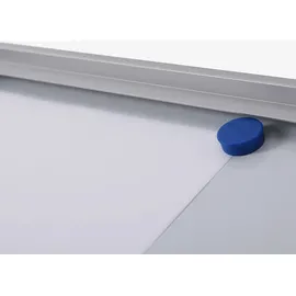 Showdown Displays Showdown Schaukasten für Innen Economy SCXS - 4x DIN A4 - Aluminium - Silber