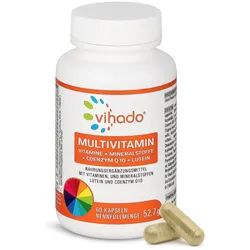 Vihado Multivitamin – Vitamine A-Z und Multimineral-Komplex 26 Mineralstoffe 60 St