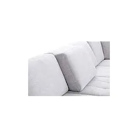 sit&more Wohnlandschaft SIT & MORE "Santorini U-Form", silber, B:340cm H:82cm T:224cm, Luxus-Microfaser ALTARA NUBUCK (100% Polyester) / Struktur (100% Polyester);Flachgewebe (100% Polyester) / Struktur (100% Polyester), Sofas, Wohnlandschaft, mit Federkern und