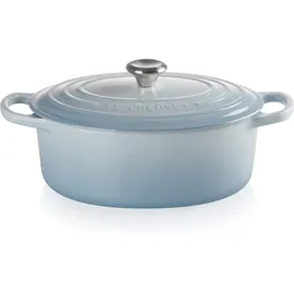 Le Creuset Signature Bräter 29 cm oval küstenblau