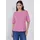 street one studio STREET ONE STUDIO, Damen, Gr. 36, rosa (intense rose), Stoff, 65% Modal, 35% Polyester, unifarben, loose fit normal, Rundhals, abgesteppt, Shirts T-Shirt, aus softem Materialmix