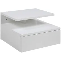 VCM Nachttisch ASHLAN - Weiß