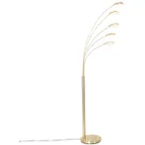 QAZQA Design Stehleuchte Messing inkl. LED 5-flammig - Sixties Trento