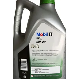 Mobil ESP X2 153684 0W-20 5 l