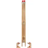 LARIX Holz-Faltschlitten klappbar 110 cm mit Zugseil