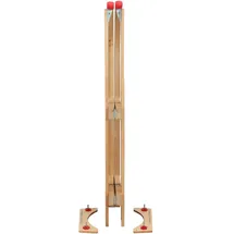 LARIX Holz-Faltschlitten klappbar 110 cm mit Zugseil