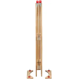 LARIX Holz-Faltschlitten klappbar 110 cm mit Zugseil