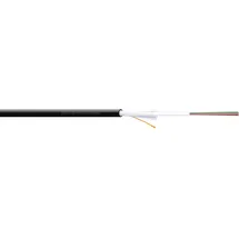 Digitus DK-39081-U Lichtwellenleiter A/I-DQ (ZN) BH 9/125 OS2 8 Fasern Innen/Außen, LSZH, Dca, schwarz, Meterware