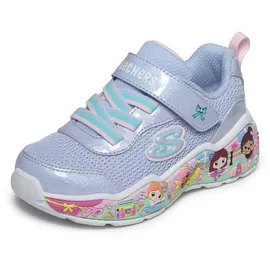 SKECHERS Play Scene Kinder Türkis/Gelb/Pastelllila/Pastellpink 21