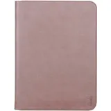 Rhodia 168124C - Konferenzmappe Rhodiarama 25,5x34 cm, mit Etui, dehnbare Haupttasche, 2 flache Reißverschlusstaschen, Kartenfächer, Stiftehalter, Cover aus Kunstleder Roseholz, 1 Stück