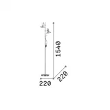 Ideal Lux Polly 061115 Silber