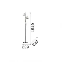 Ideal Lux Polly 061115 Silber