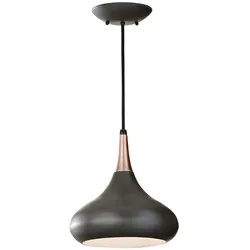 Beso Pendelleuchte bronze dunkel medium Ø25,4cm Feiss Retro