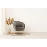 Kayoom Sessel Poola 100, gemütlicher Cocktail-Sessel, edler Samtbezug (1-St), samtweich, gesteppt, gemütlich, tiefe Sitzhöhe von 79cm braun