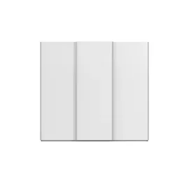 meinSchrank Schwebetürenschrank Regina 242 x 223 x 68 cm Weiß