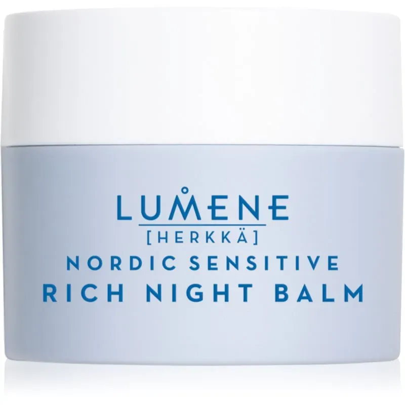 Lumene Nordic Sensitive [HERKKÄ] Rich Night Balm Beruhigender Nachtbalsam für empfindliche Haut 50 ml