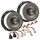tomzz Audio 4015-011 TA16.5-Pro Lautsprecher Einbauset kompatibel mit Ford Fiesta B-Max C-Max Focus Mondeo 165mm Koaxial System