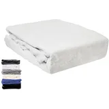 Jack Spannbettlaken Mikrofaser 180 x 200 cm Weiß