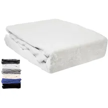 Jack Spannbettlaken Mikrofaser 180 x 200 cm Weiß