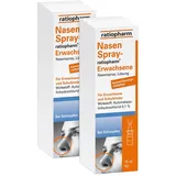 Nasenspray ratiopharm Erwachsene oK 2X15 ml