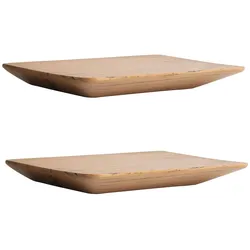 Raw Materials Wandregal Craftsman Zedernholz 25 cm 2er Set