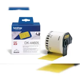 Brother Etiketten DK44605 Gelb 99 x 67 mm 10 Blatt