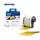 Brother Etiketten DK44605 Gelb 99 x 67 mm 10 Blatt