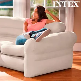 Intex Innen-ecksofa - Beige - 257x203x76 cm