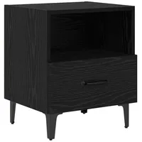 VidaXL Nachttisch Schwarze Eiche 40 x 35 x 47,5