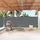 vidaXL Seitenmarkise 200 x 1000 cm Anthrazit Polyester
