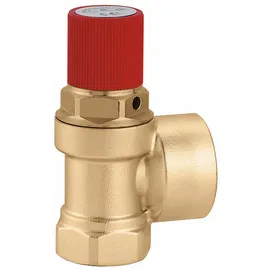 CALEFFI 530 Membran-Sicherheitsventil 1 Zoll 2,5 bar