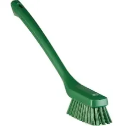 Vikan schmale Reinigungsbürste, hart 41852 , Farbe: grün