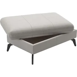 sit&more Polsterhocker »Morris« wahlweise mit praktischen Stauraum grau