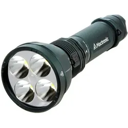 Taschenlampe Blitz K12 High Power Suchscheinwerfer - 11600 Lumen - Schwarz EINHEITSGRÖSSE