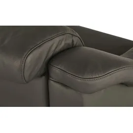 HIMOLLA Sofa Leder 3-Sitzer Braun