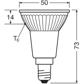 LEDVANCE LED-Reflektorlampe PAR16 LEDP1650364.5827E14P