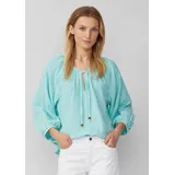 s.Oliver Klassische Bluse mit Raglan Ärmeln, blau