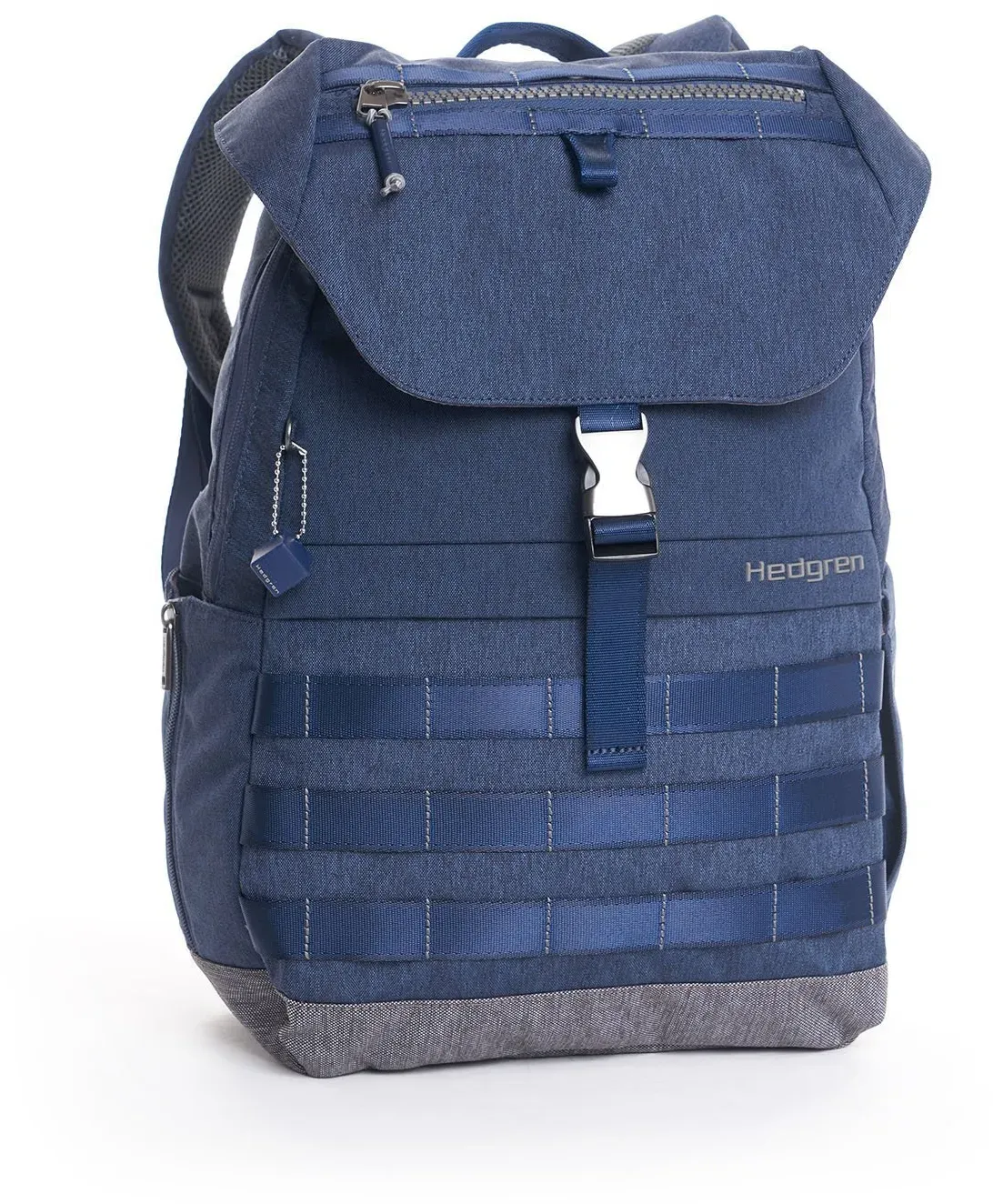 Hedgren Knock Out CASSIEL Rucksack mit Überschlag und Laptopfach 15" Parisian Night Blue