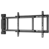 Nedis Motorisierte TV-Wandhalterung - 32-75" - maximal unterstützes Bildschirmgewicht: 50 kg - drehb (Wand, 75", 50 kg), TV Wandhalterung, Schwarz