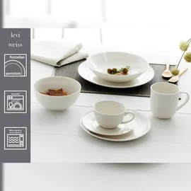 Ritzenhoff & Breker Levi Kaffeetasse 0,4 l Weiß 6 St.