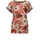 GOLDNER Kurzarmbluse orange 44