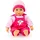 Bayer Design Puppenkleid/Puppenlatzhose/Puppenmütze Rosa (83819AA)