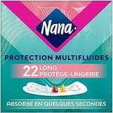 Nana Dailies extra Schutz für Dessous, 30% saugfähig, für alle Arten von Verlust – Frisches Gefühl – 22 lange Slipeinlagen