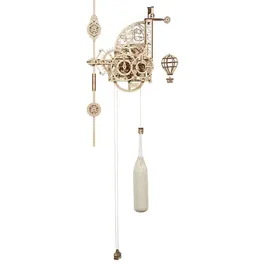 UGEARS - Wanduhr mit Pendel